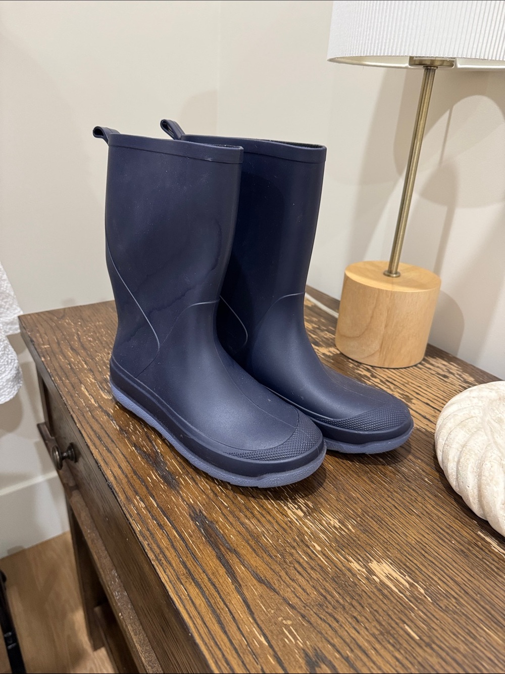 Cat & Jack Navy Blue Kids Rain Boots